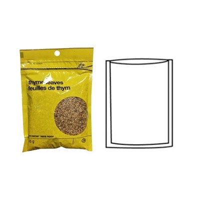 3-Side Sealed Sachet with or without Zip