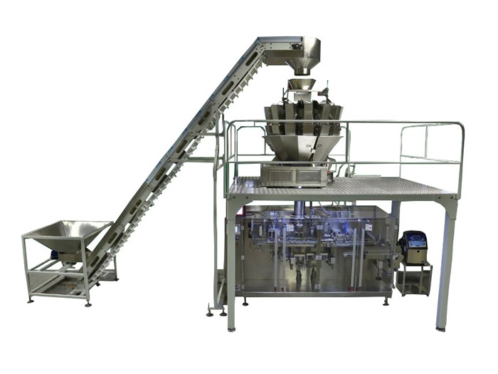 Doypack Packaging Machines with Volumetric Dosing Unit