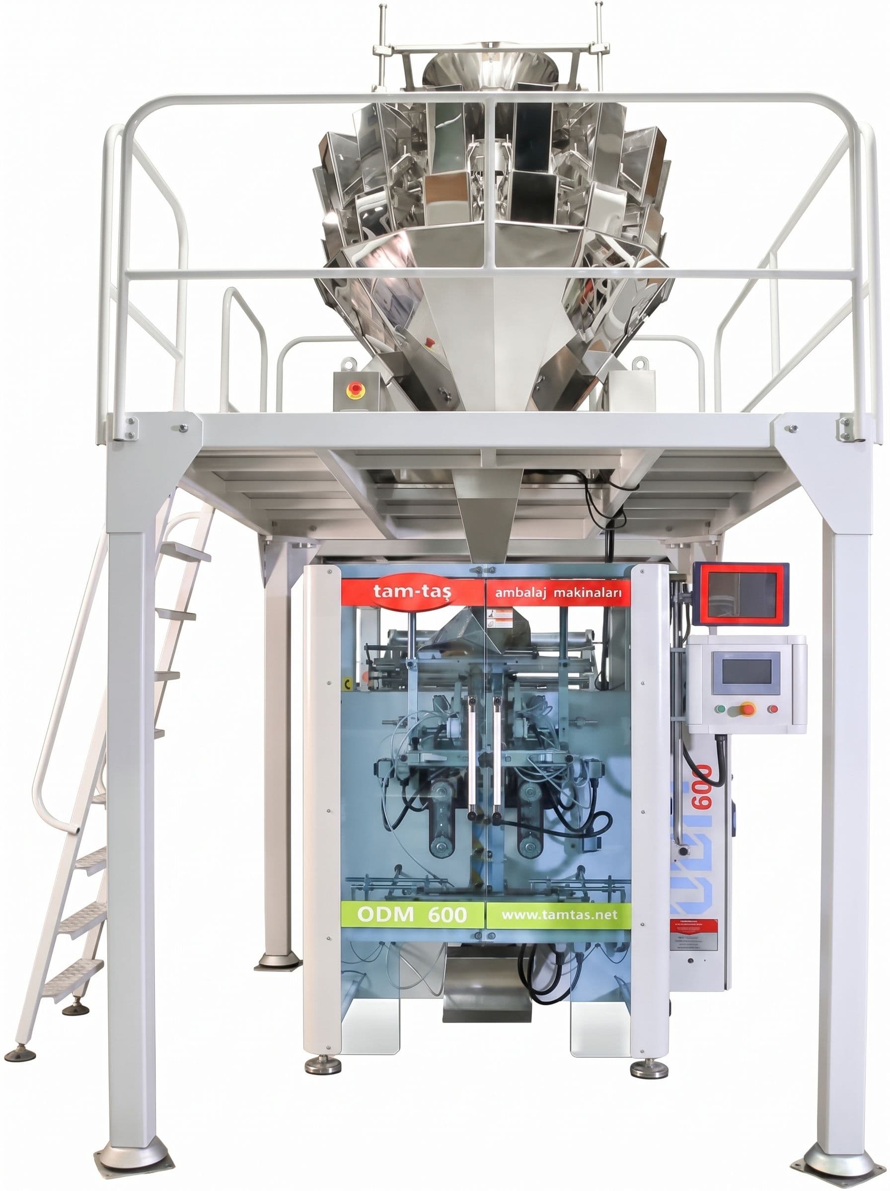 ODM600 Vertical Packaging Machine with Electronic Weigher