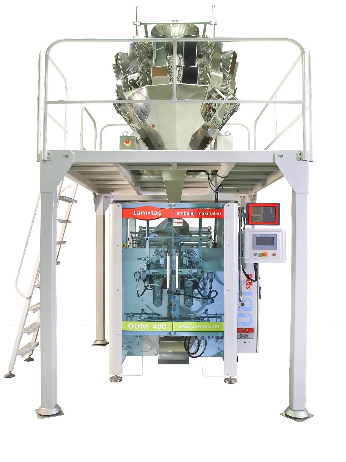 ODM400 Vertical Packaging Machine with Electronic Weigher