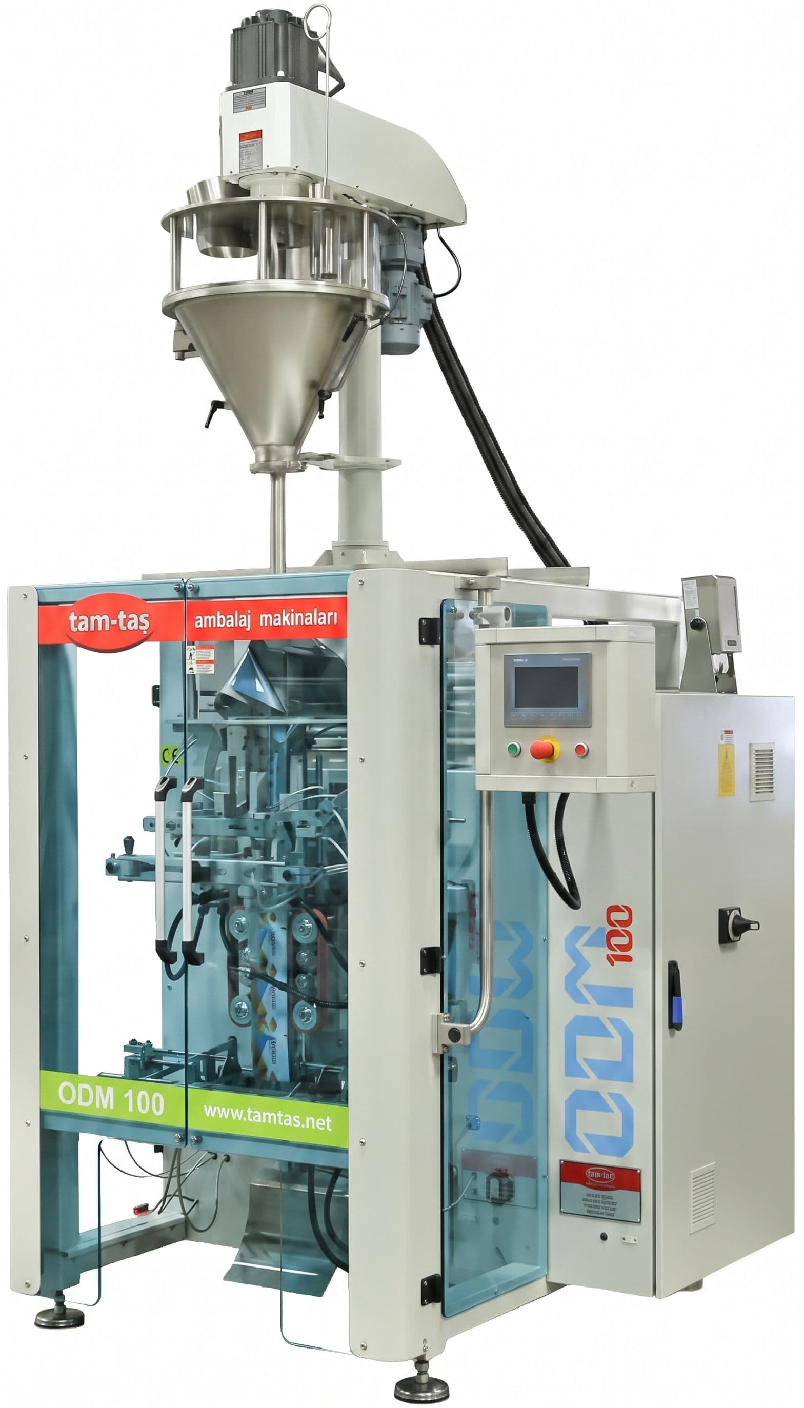 ODM100 Vertical Packaging Machine with Auger Powder Filling Unit