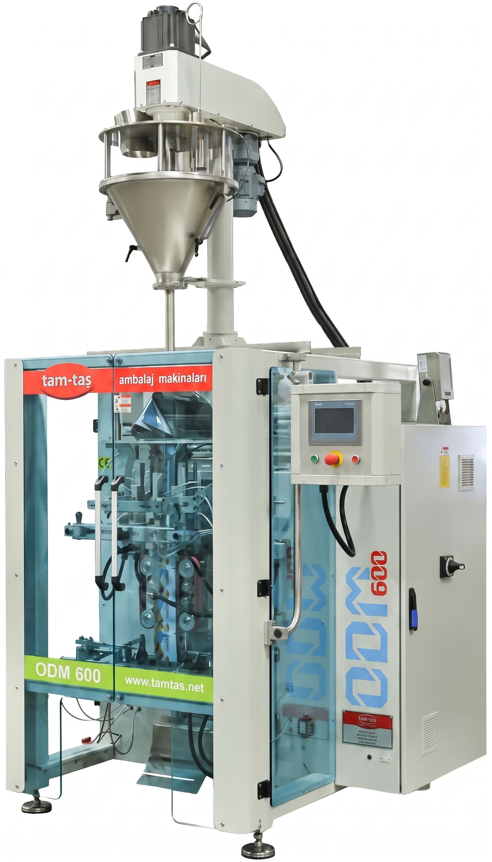 ODM600 Vertical Packaging Machine with Auger Powder Filling Unit